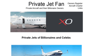Private-jet-fan.com thumbnail