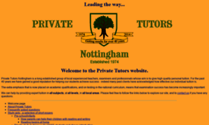 Private-tutors-nottingham.co.uk thumbnail