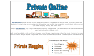 Private.pengajaronline.com thumbnail