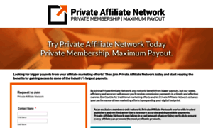 Privateaffiliatenetwork.com thumbnail