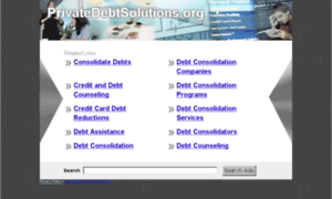 Privatedebtsolutions.org thumbnail