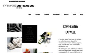 Privatedetoxbox.ch thumbnail