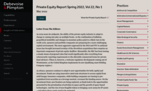 Privateequityreport.debevoise.com thumbnail