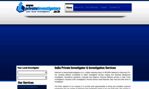 Privateinvestigators.co.in thumbnail