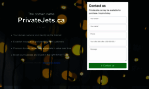 Privatejets.ca thumbnail