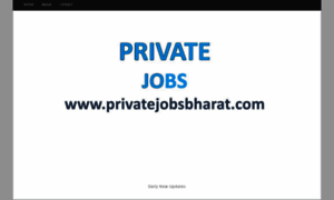 Privatejobsbharat.com thumbnail