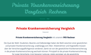 Privatekrankenversicherungvergleichrechner.wordpress.com thumbnail