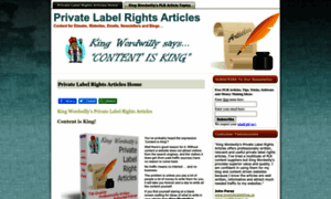 Privatelabelrightarticles.com thumbnail