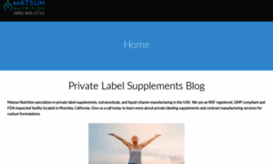 Privatelabelsupplementsblog.com thumbnail