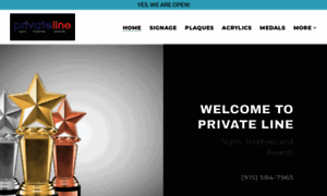 Privatelinesigns.com thumbnail