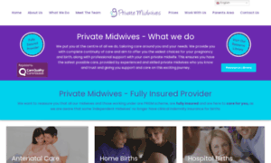 Privatemidwives.com thumbnail