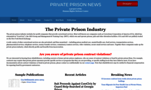 Privateprisonnews.org thumbnail