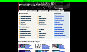 Privateproxy.net thumbnail
