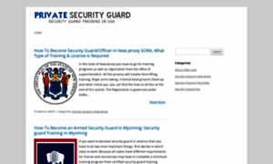 Privatesecurityguardusa.blogspot.com thumbnail