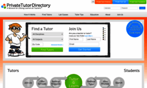 Privatetutordirectory.com thumbnail