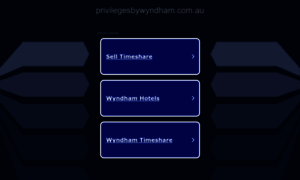 Privilegesbywyndham.com.au thumbnail