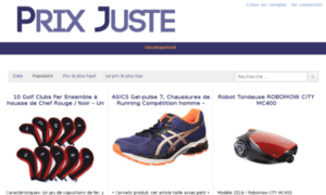 Prixjuste.com thumbnail