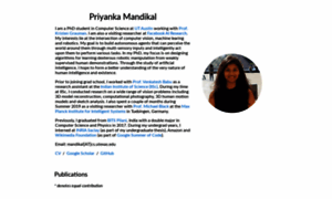 Priyankamandikal.github.io thumbnail