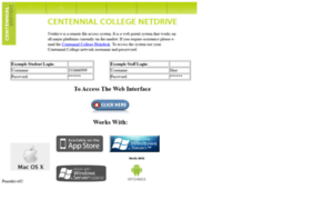 Prnetdrive02.centennialcollege.ca thumbnail