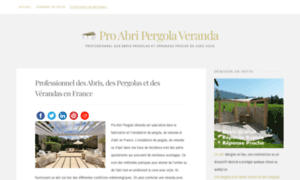 Pro-abri-pergola-veranda.fr thumbnail