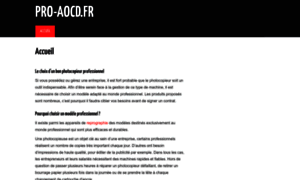 Pro-aocd.fr thumbnail
