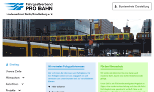 Pro-bahn-berlin.de thumbnail