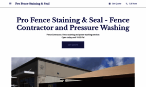 Pro-fence-staining-seal.business.site thumbnail