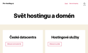 Pro-hosting.cz thumbnail