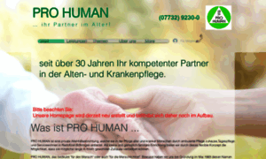 Pro-human-altenhilfe.de thumbnail