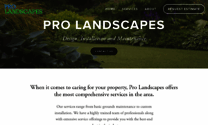 Pro-landscapes.com thumbnail