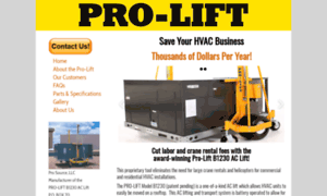 Pro-lift.com thumbnail