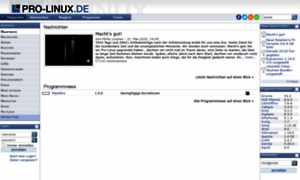 Pro-linux.de thumbnail