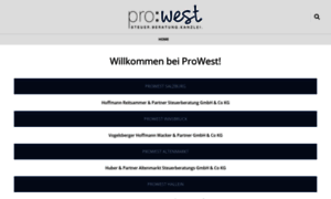 Pro-west.at thumbnail