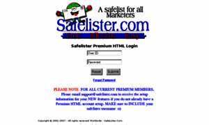 Pro.safelister.com thumbnail