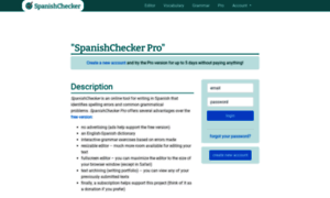 Pro.spanishchecker.com thumbnail