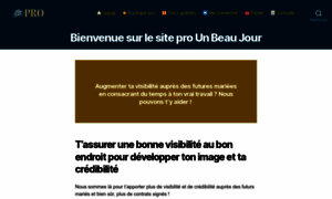 Pro.unbeaujour.fr thumbnail
