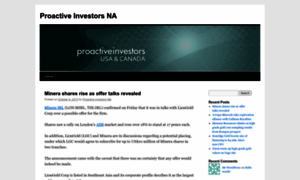 Proactiveinvestorsna.wordpress.com thumbnail