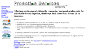 Proactiveservices.co.uk thumbnail