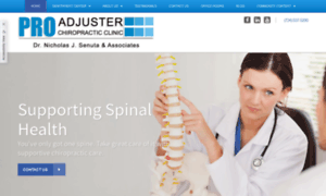 Proadjusterchiropracticclinic.com thumbnail