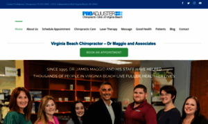 Proadjusterchiropractorvirginiabeach.com thumbnail