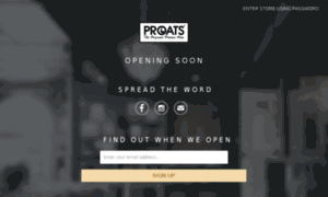 Proats.myshopify.com thumbnail