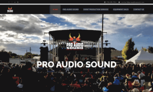 Proaudiosound.com thumbnail