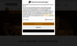 Proaurum-numismatik.de thumbnail