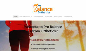 Probalanceorthotics.com thumbnail