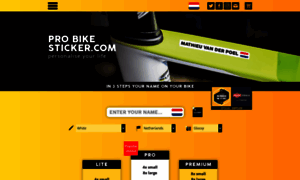 Probikesticker.com thumbnail