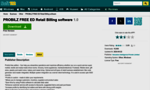 Probilz-free-ed-retail-billing-software.soft112.com thumbnail