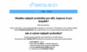 Probiotika-pro-deti.cz thumbnail