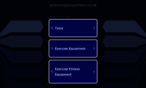 Proboxingequipment.co.uk thumbnail