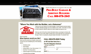 Probuiltgaragebuilders.com thumbnail