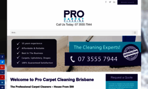 Procarpetcleaningbrisbane.com.au thumbnail